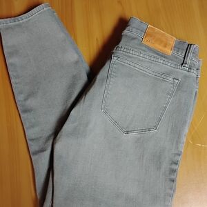 J. Crew Toothpick Gray Jeans Size 29P